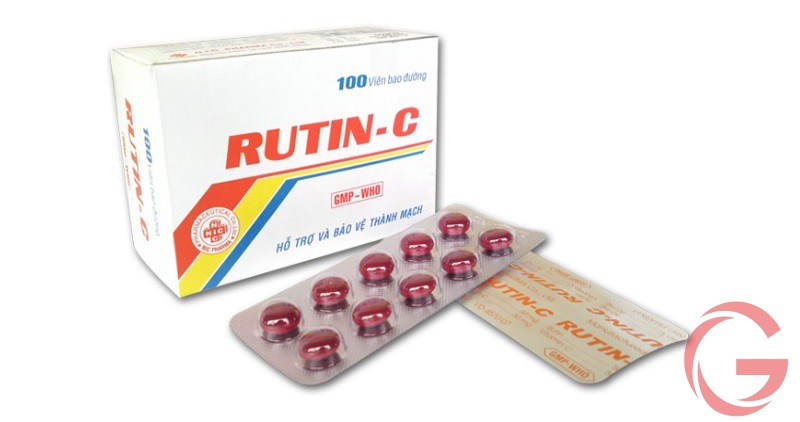 Cách sử dụng thuốc Rutin Vitamin C